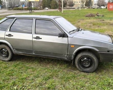 Серый ВАЗ 2109, объемом двигателя 1.6 л и пробегом 190 тыс. км за 1200 $, фото 4 на Automoto.ua