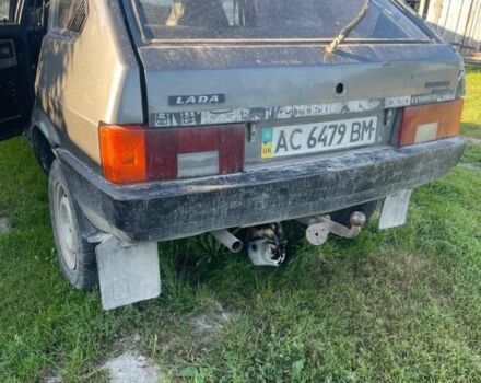 Серый ВАЗ 2109, объемом двигателя 1.5 л и пробегом 400 тыс. км за 1000 $, фото 2 на Automoto.ua