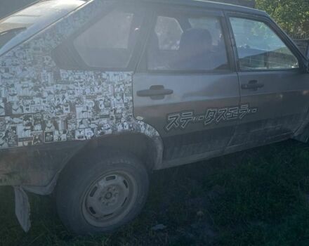 Серый ВАЗ 2109, объемом двигателя 1.5 л и пробегом 400 тыс. км за 1000 $, фото 1 на Automoto.ua