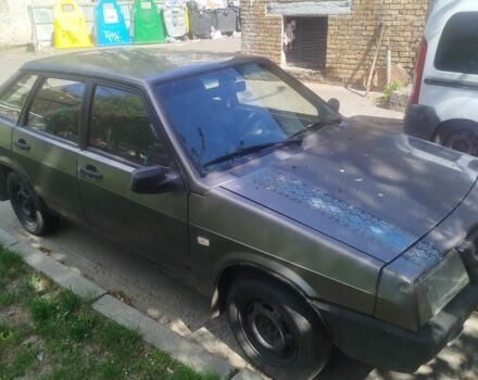 Серый ВАЗ 2109, объемом двигателя 1.3 л и пробегом 350 тыс. км за 1100 $, фото 8 на Automoto.ua