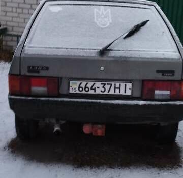 Серый ВАЗ 2109, объемом двигателя 1.3 л и пробегом 330 тыс. км за 965 $, фото 1 на Automoto.ua