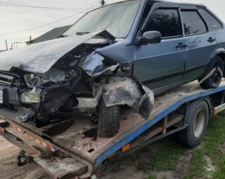 Сірий ВАЗ 2109, об'ємом двигуна 1.6 л та пробігом 160 тис. км за 650 $, фото 11 на Automoto.ua