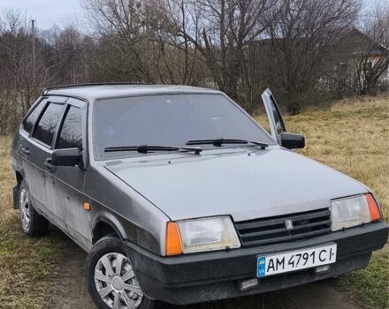 Серый ВАЗ 2109, объемом двигателя 1.5 л и пробегом 140 тыс. км за 1200 $, фото 1 на Automoto.ua