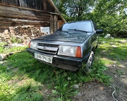 Сірий ВАЗ 2109, об'ємом двигуна 1.5 л та пробігом 100 тис. км за 500 $, фото 1 на Automoto.ua