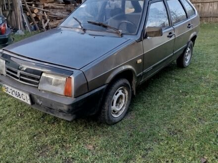 Серый ВАЗ 2109, объемом двигателя 1.5 л и пробегом 120 тыс. км за 450 $, фото 1 на Automoto.ua