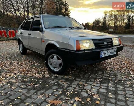 Серый ВАЗ 2109, объемом двигателя 1.29 л и пробегом 666 тыс. км за 1300 $, фото 1 на Automoto.ua