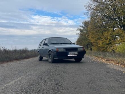 Серый ВАЗ 2109, объемом двигателя 1.5 л и пробегом 205 тыс. км за 1100 $, фото 1 на Automoto.ua