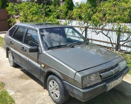 Сірий ВАЗ 2109, об'ємом двигуна 1.29 л та пробігом 77 тис. км за 1000 $, фото 1 на Automoto.ua