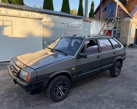 Сірий ВАЗ 2109, об'ємом двигуна 1.3 л та пробігом 100 тис. км за 552 $, фото 1 на Automoto.ua