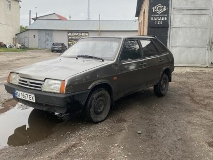 Серый ВАЗ 2109, объемом двигателя 1.5 л и пробегом 230 тыс. км за 750 $, фото 1 на Automoto.ua