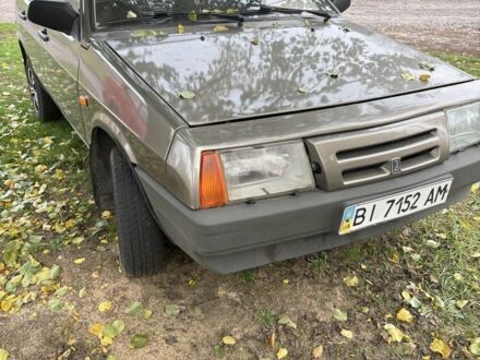 Серый ВАЗ 2109, объемом двигателя 1.3 л и пробегом 10 тыс. км за 1500 $, фото 1 на Automoto.ua