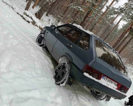 Сірий ВАЗ 2109, об'ємом двигуна 1.5 л та пробігом 198 тис. км за 463 $, фото 1 на Automoto.ua