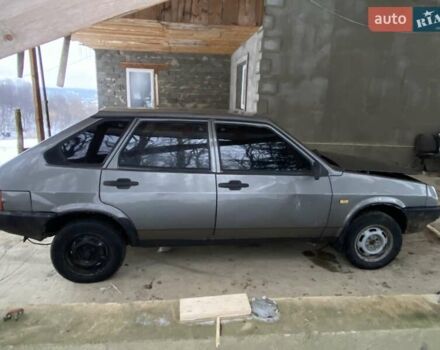 Серый ВАЗ 2109, объемом двигателя 1.3 л и пробегом 300 тыс. км за 650 $, фото 1 на Automoto.ua