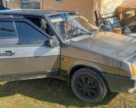 Серый ВАЗ 2109, объемом двигателя 1.3 л и пробегом 118 тыс. км за 1000 $, фото 1 на Automoto.ua