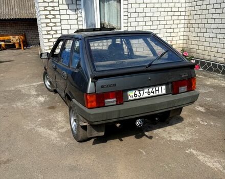 Серый ВАЗ 2109, объемом двигателя 1.3 л и пробегом 250 тыс. км за 650 $, фото 1 на Automoto.ua
