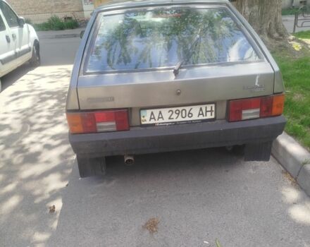 Серый ВАЗ 2109, объемом двигателя 1.3 л и пробегом 350 тыс. км за 1100 $, фото 1 на Automoto.ua