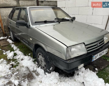 Сірий ВАЗ 2109, об'ємом двигуна 1.3 л та пробігом 100 тис. км за 800 $, фото 1 на Automoto.ua