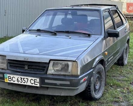 Серый ВАЗ 2109, объемом двигателя 1.3 л и пробегом 203 тыс. км за 600 $, фото 1 на Automoto.ua