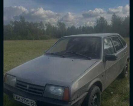 Серый ВАЗ 2109, объемом двигателя 1.5 л и пробегом 90 тыс. км за 637 $, фото 1 на Automoto.ua