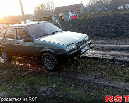 Серый ВАЗ 2109, объемом двигателя 1.5 л и пробегом 215 тыс. км за 1250 $, фото 1 на Automoto.ua