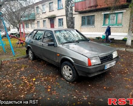 Серый ВАЗ 2109, объемом двигателя 1.5 л и пробегом 150 тыс. км за 1100 $, фото 1 на Automoto.ua