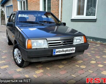 Серый ВАЗ 2109, объемом двигателя 1.5 л и пробегом 252 тыс. км за 950 $, фото 1 на Automoto.ua