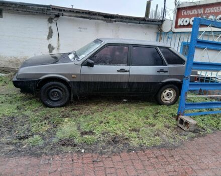 Серый ВАЗ 2109, объемом двигателя 1.5 л и пробегом 258 тыс. км за 500 $, фото 1 на Automoto.ua