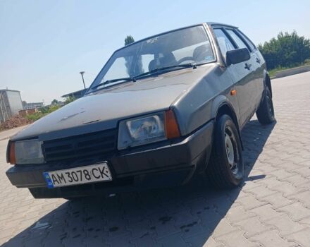 Серый ВАЗ 2109, объемом двигателя 1.5 л и пробегом 187 тыс. км за 550 $, фото 1 на Automoto.ua