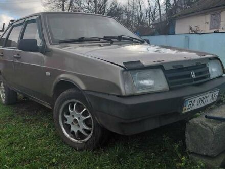 Сірий ВАЗ 2109, об'ємом двигуна 1.5 л та пробігом 220 тис. км за 1200 $, фото 1 на Automoto.ua