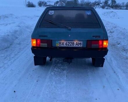 Серый ВАЗ 2109, объемом двигателя 1.5 л и пробегом 300 тыс. км за 1000 $, фото 1 на Automoto.ua