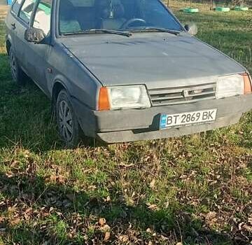 Серый ВАЗ 2109, объемом двигателя 1.5 л и пробегом 210 тыс. км за 1300 $, фото 1 на Automoto.ua