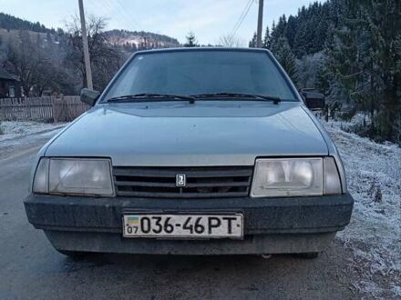 Серый ВАЗ 2109, объемом двигателя 1.5 л и пробегом 219 тыс. км за 550 $, фото 1 на Automoto.ua