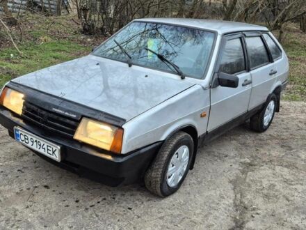 Серый ВАЗ 2109, объемом двигателя 1.5 л и пробегом 200 тыс. км за 1100 $, фото 1 на Automoto.ua
