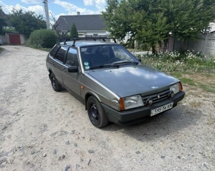 Серый ВАЗ 2109, объемом двигателя 1.5 л и пробегом 200 тыс. км за 750 $, фото 1 на Automoto.ua