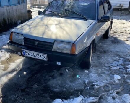 Серый ВАЗ 2109, объемом двигателя 1.5 л и пробегом 244 тыс. км за 1000 $, фото 1 на Automoto.ua