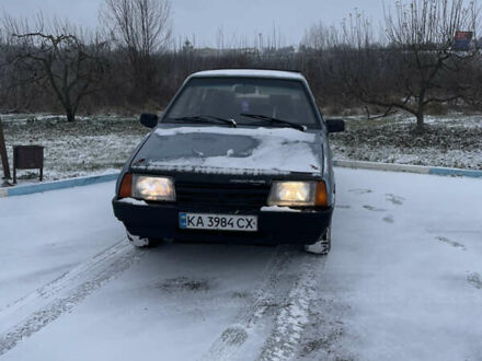 Серый ВАЗ 2109, объемом двигателя 1.5 л и пробегом 300 тыс. км за 1200 $, фото 1 на Automoto.ua