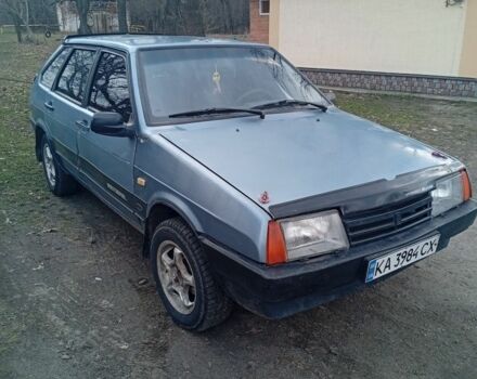 Серый ВАЗ 2109, объемом двигателя 1.5 л и пробегом 150 тыс. км за 750 $, фото 1 на Automoto.ua