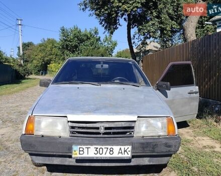 Серый ВАЗ 2109, объемом двигателя 1.3 л и пробегом 200 тыс. км за 800 $, фото 1 на Automoto.ua