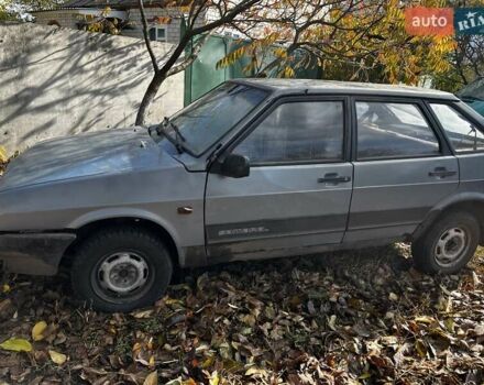 Серый ВАЗ 2109, объемом двигателя 1.5 л и пробегом 144 тыс. км за 690 $, фото 1 на Automoto.ua