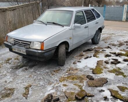 Серый ВАЗ 2109, объемом двигателя 1 л и пробегом 100 тыс. км за 579 $, фото 1 на Automoto.ua