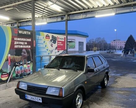 Серый ВАЗ 2109, объемом двигателя 1.5 л и пробегом 250 тыс. км за 1500 $, фото 1 на Automoto.ua