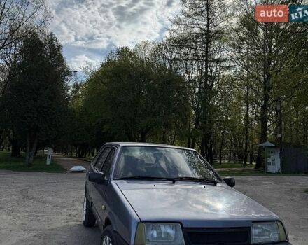 Серый ВАЗ 2109, объемом двигателя 1.46 л и пробегом 350 тыс. км за 1000 $, фото 1 на Automoto.ua