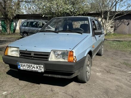 Сірий ВАЗ 2109, об'ємом двигуна 1.5 л та пробігом 184 тис. км за 1100 $, фото 1 на Automoto.ua