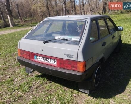 Серый ВАЗ 2109, объемом двигателя 1.5 л и пробегом 189 тыс. км за 1500 $, фото 1 на Automoto.ua