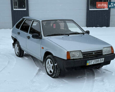 Серый ВАЗ 2109, объемом двигателя 1.5 л и пробегом 200 тыс. км за 1300 $, фото 1 на Automoto.ua