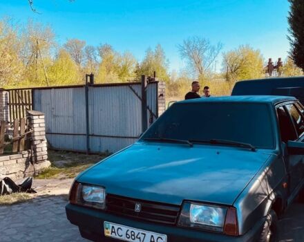 Серый ВАЗ 2109, объемом двигателя 1.5 л и пробегом 190 тыс. км за 617 $, фото 1 на Automoto.ua