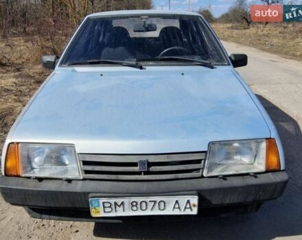 Серый ВАЗ 2109, объемом двигателя 1.5 л и пробегом 130 тыс. км за 1300 $, фото 1 на Automoto.ua