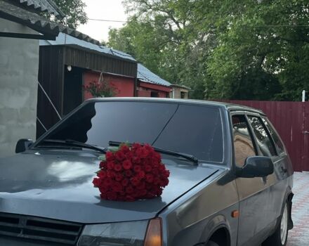 Серый ВАЗ 2109, объемом двигателя 1.5 л и пробегом 777 тыс. км за 1000 $, фото 1 на Automoto.ua