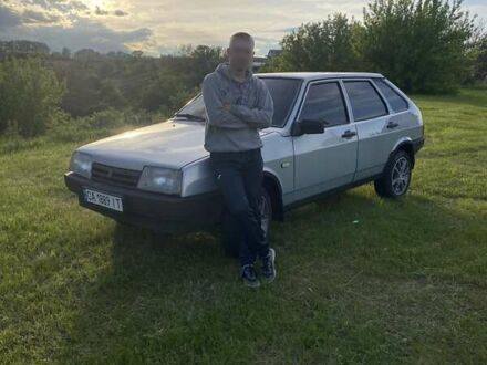 Серый ВАЗ 2109, объемом двигателя 1.5 л и пробегом 220 тыс. км за 1800 $, фото 1 на Automoto.ua
