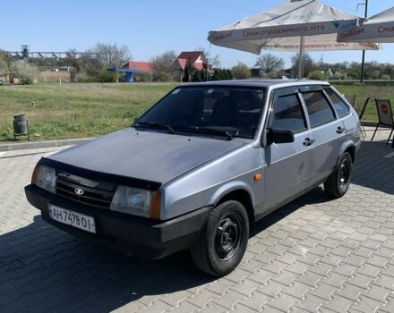 Серый ВАЗ 2109, объемом двигателя 1.5 л и пробегом 100 тыс. км за 1000 $, фото 1 на Automoto.ua
